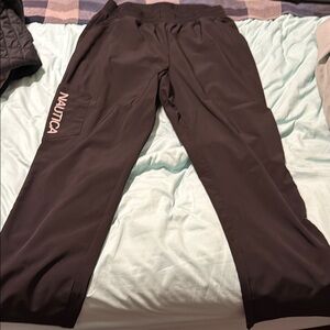 Nautica Black Scrub Pants